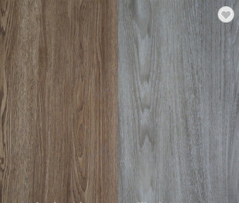 Vinil de madeira do olhar que pavimenta a decoração interior personalizada da cor do revestimento superfície UV