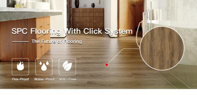 Eco SPC impermeável que pavimenta o PVC rígido